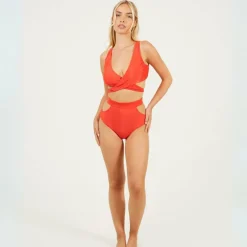 Wrap Around Bikini Bottoms with Tie