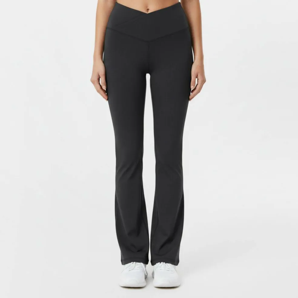 Wrap Flare Leg Womens
