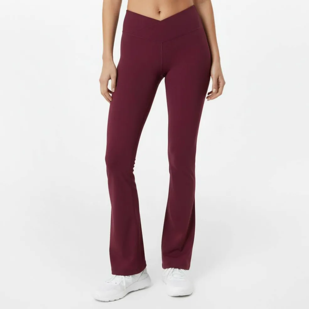 Wrap Flare Leg Womens