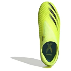X Ghosted .3 Laceless Juniors Firm Ground Football Boots