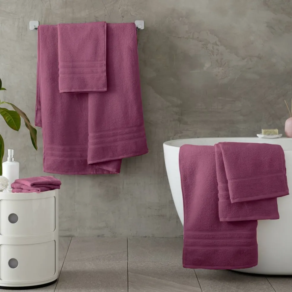 Zero Twist Cotton 6 Piece Towel Bale Set