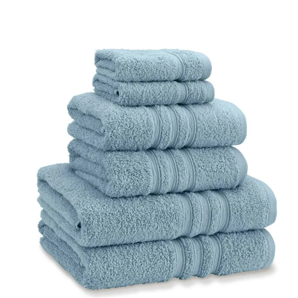Zero Twist Cotton 6 Piece Towel Bale Set