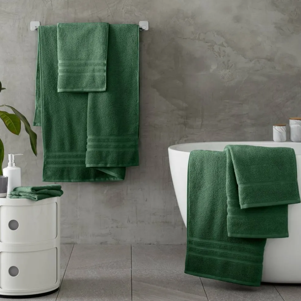 Zero Twist Cotton 6 Piece Towel Bale Set