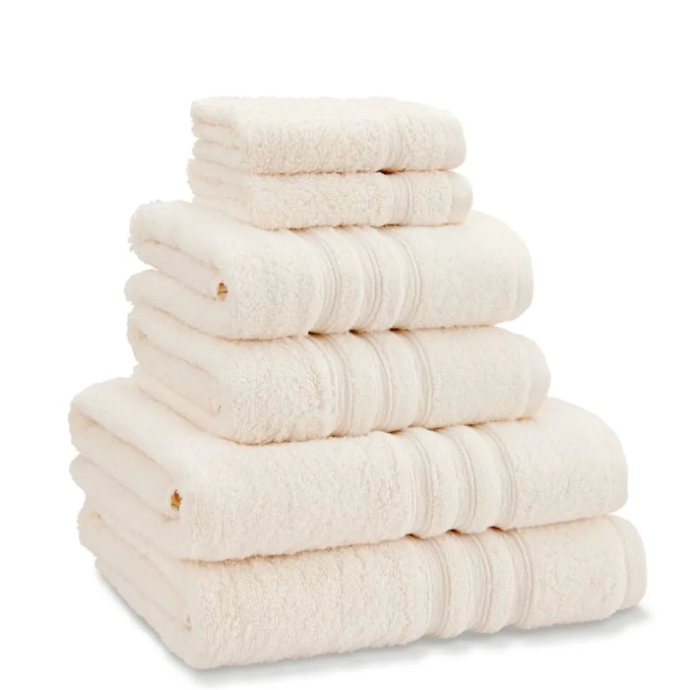 Zero Twist Cotton 6 Piece Towel Bale Set