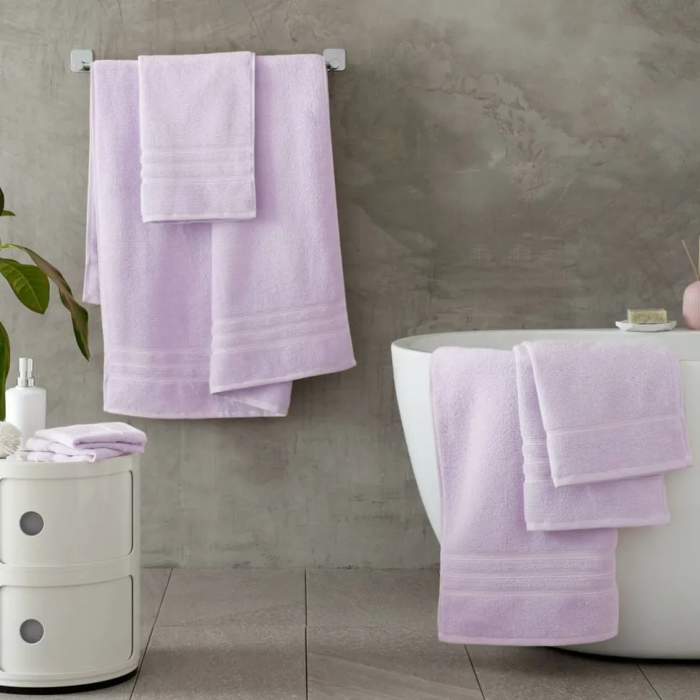 Zero Twist Cotton 6 Piece Towel Bale Set