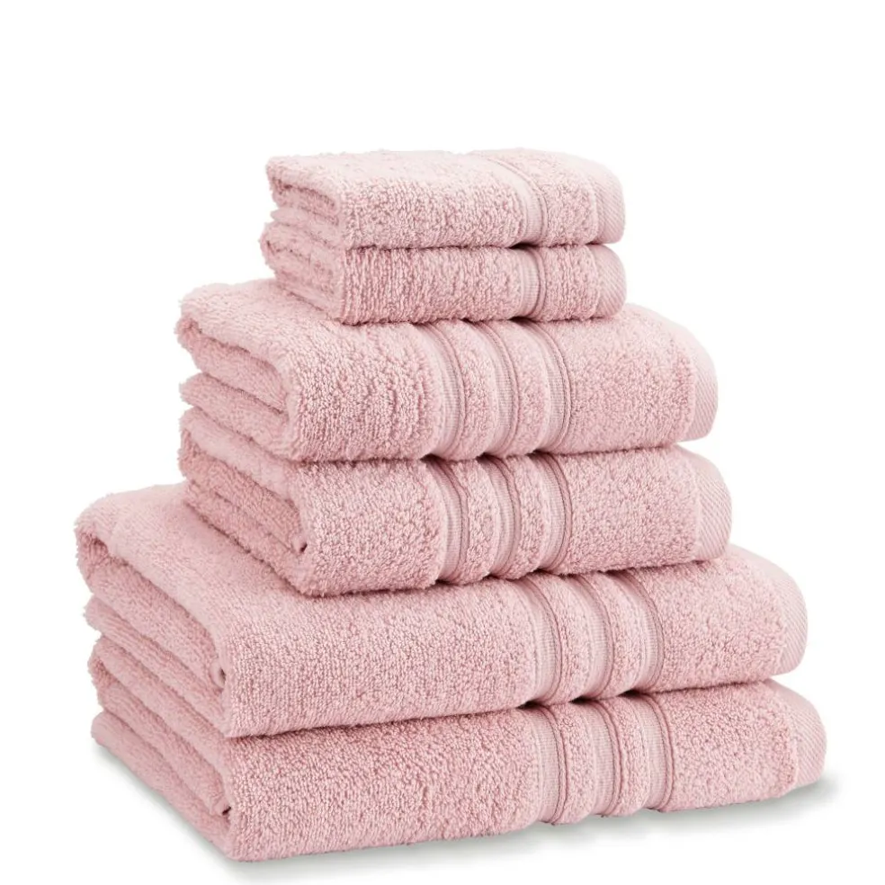 Zero Twist Cotton 6 Piece Towel Bale Set