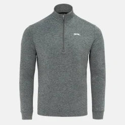 Zip Golf Pullover Top Mens