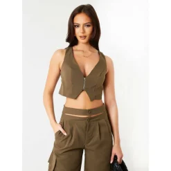 Zip Front Waistcoat